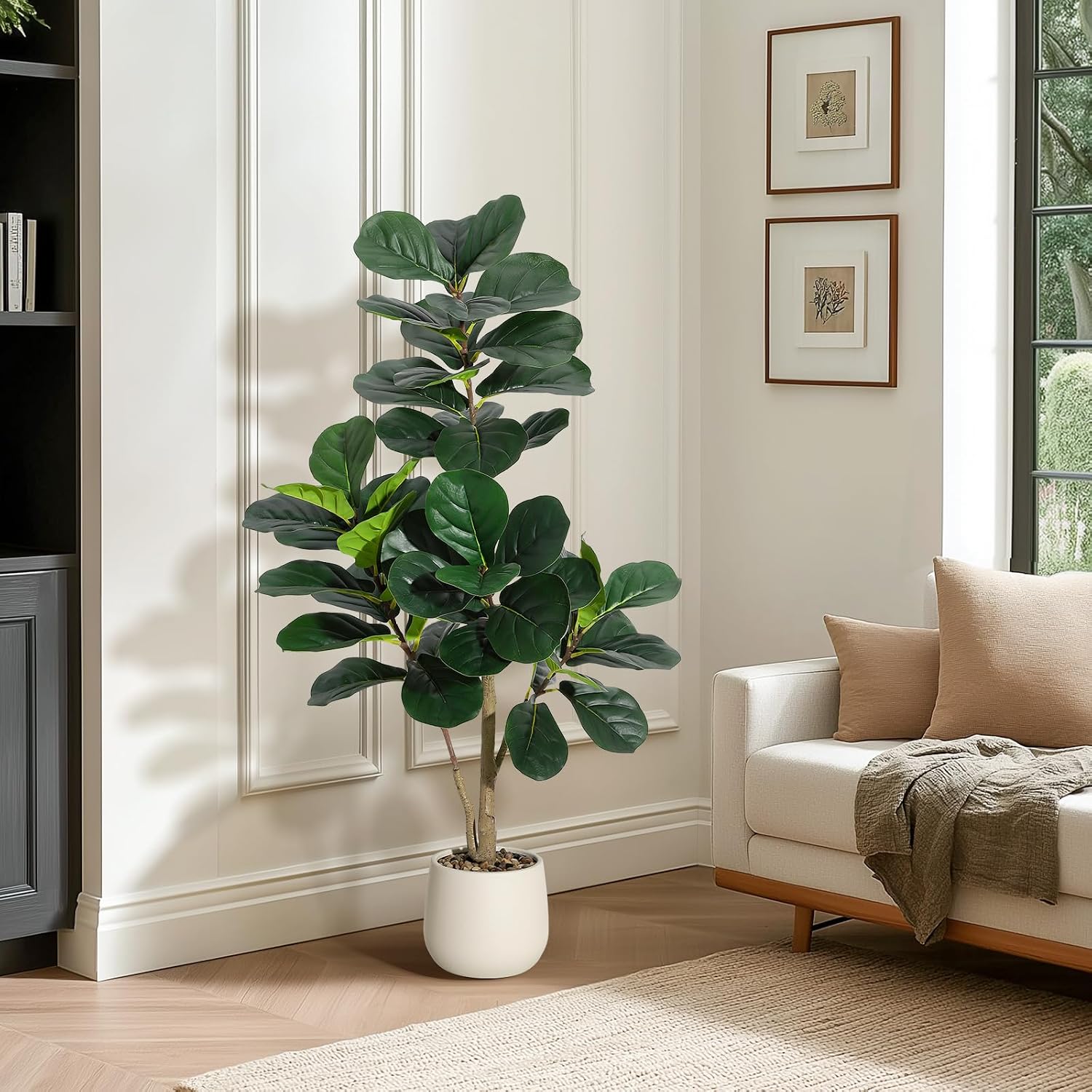Ficus Lyrata Tree - Искусственное дерево фикус лират (Fiddle Leaf