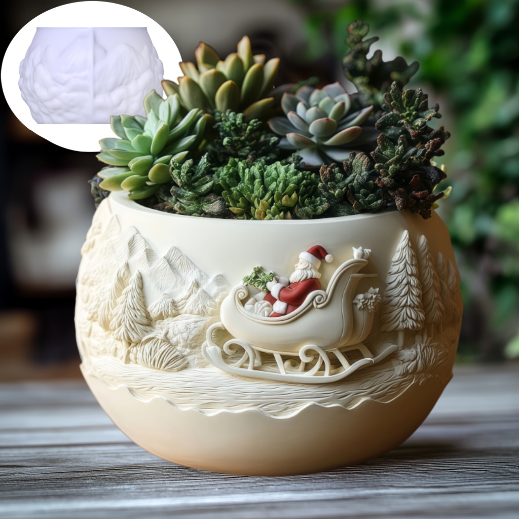 Кедровые сани Санта-Клаус рель – обзор и цена Echeveria Succulent