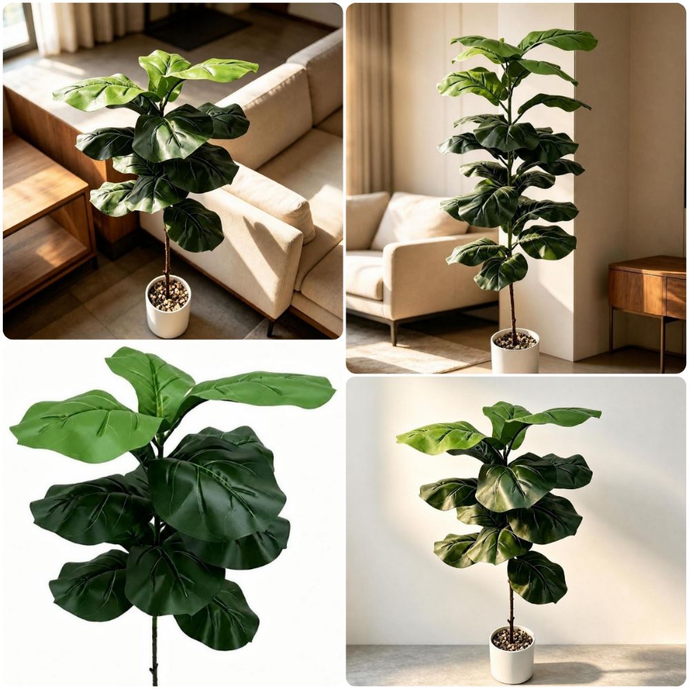 15.09.2023 Искусственные листь – обзор и цена Ficus Lyrata Tree