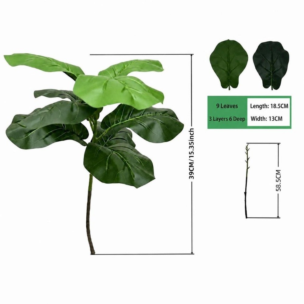 15.09.2023 Искусственные листь – обзор и цена Ficus Lyrata Tree